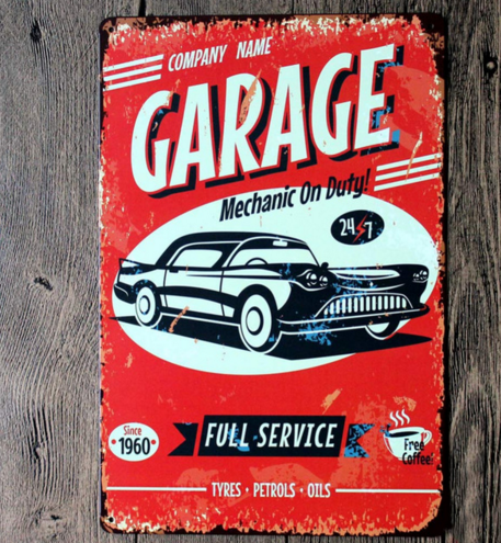 Garage mechanic on duty Home decoration