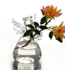 Handmade Glass Angel Vase