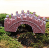 Bridge Miniature Landscape Resin Craft