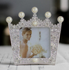 Crystal Pearl Crown Photo Frame