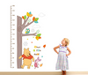 Height Measurement Tree Winnie Owl Wall Stickers