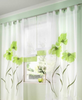 Rustic Window Screening Sheer Curtain