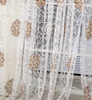 Room Floral Tulle Window Curtain